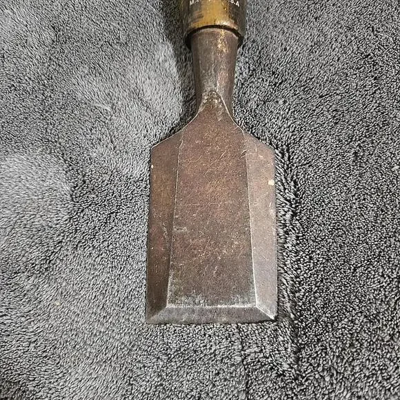 Vintage Stanley No.60 Butt Chisel 2” Wood Chisel USA - Picture 3 of 9